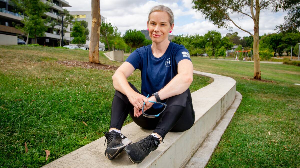 Tennille Marsh, who overcame cancer, will be running the Canberra Times marathon. Picture: Elesa Kurtz
