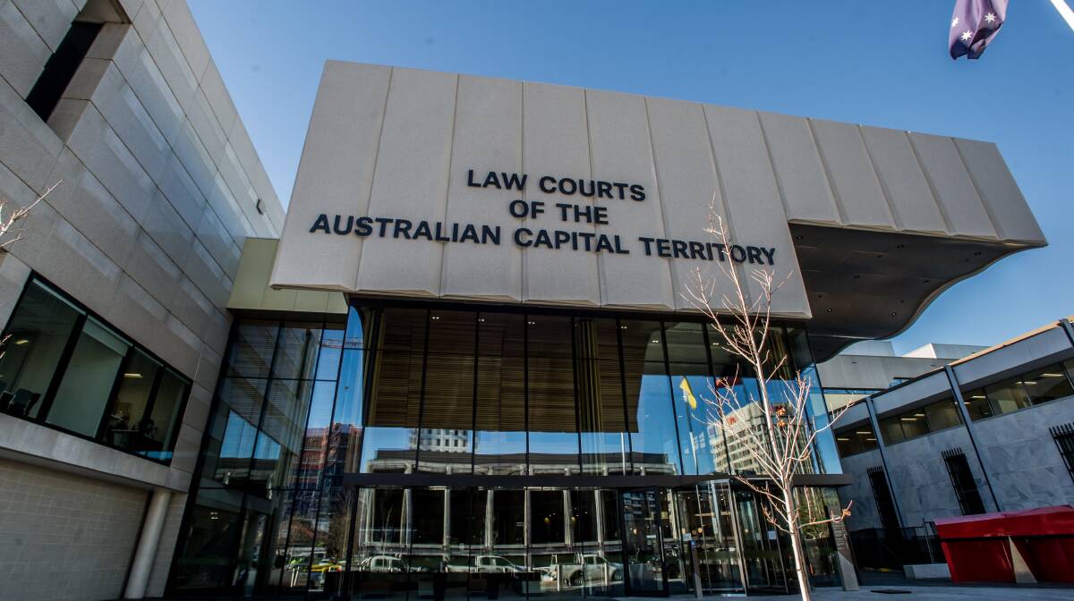 The ACT courts, where the woman is facing a hearing over an alleged hit-and-run. Picture by Karleen Minney