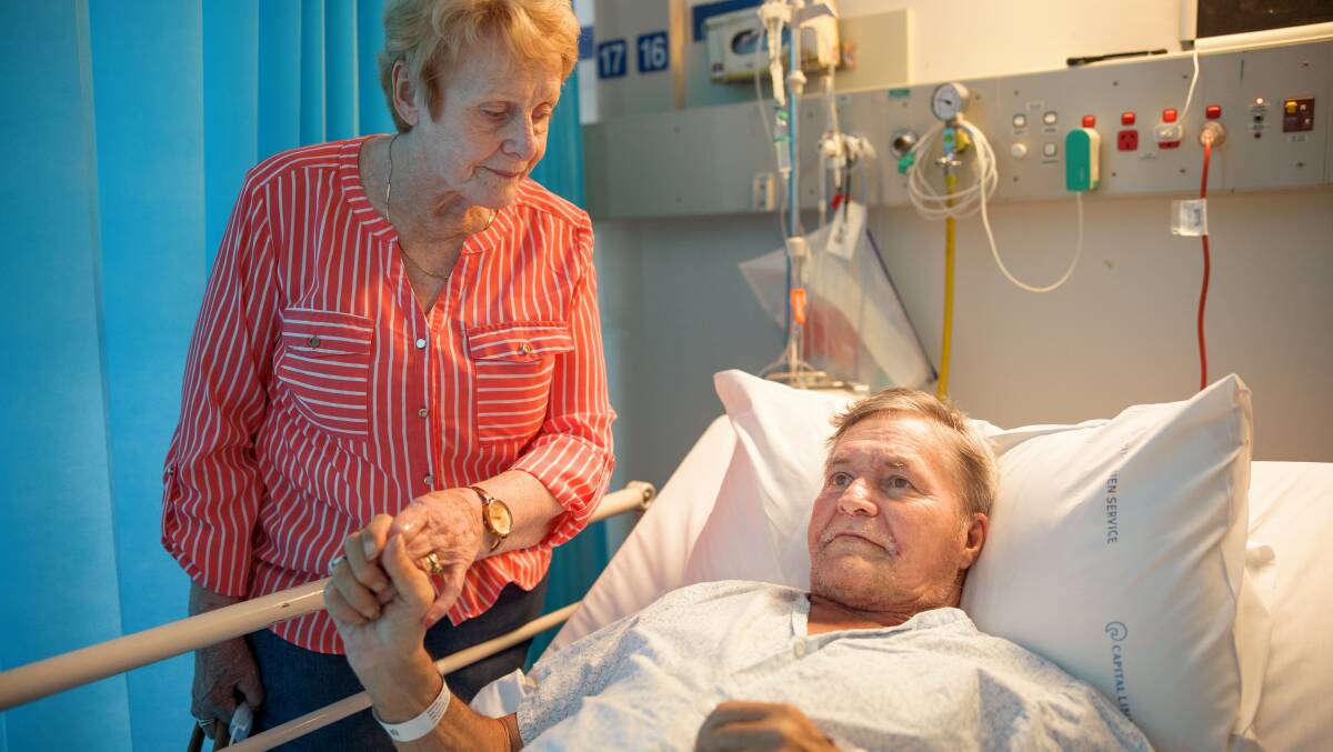 Gary Wiggins will reluctantly rely on care from his mother Brenda Cooke after his life was upturned by a road accident. Picture by Sitthixay Ditthavong