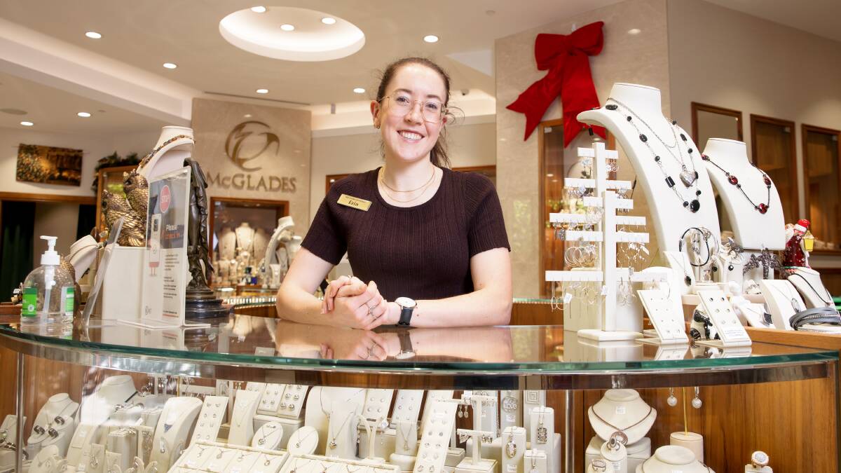 McGlades Jewellers store manager Erin Harris. Picture: Sitthixay Ditthavong