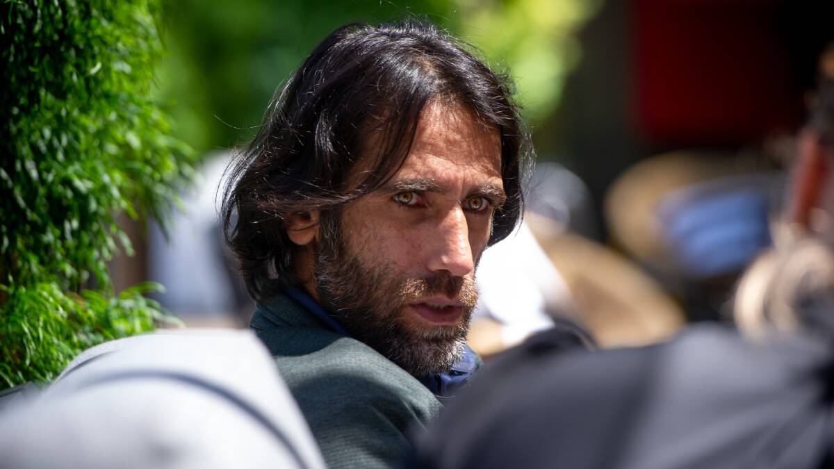 Behrouz Boochani said he hopes to speak with politicians when he comes back to Canberra in February. Picture by Elesa Kurtz