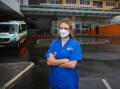 Under pressure: Genevieve Stone, from the NSW Nurses and Midwives Association, recently spoke out about the extreme pressure nurses are under at the moment. Picture: Wesley Lonergan