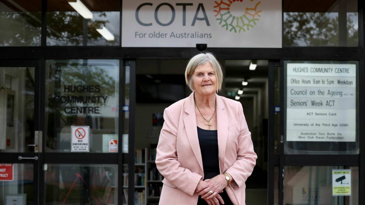 ACT Council of the Ageing CEO Jenny Mobbs at their headquarters in Hughes. Picture by James Croucher