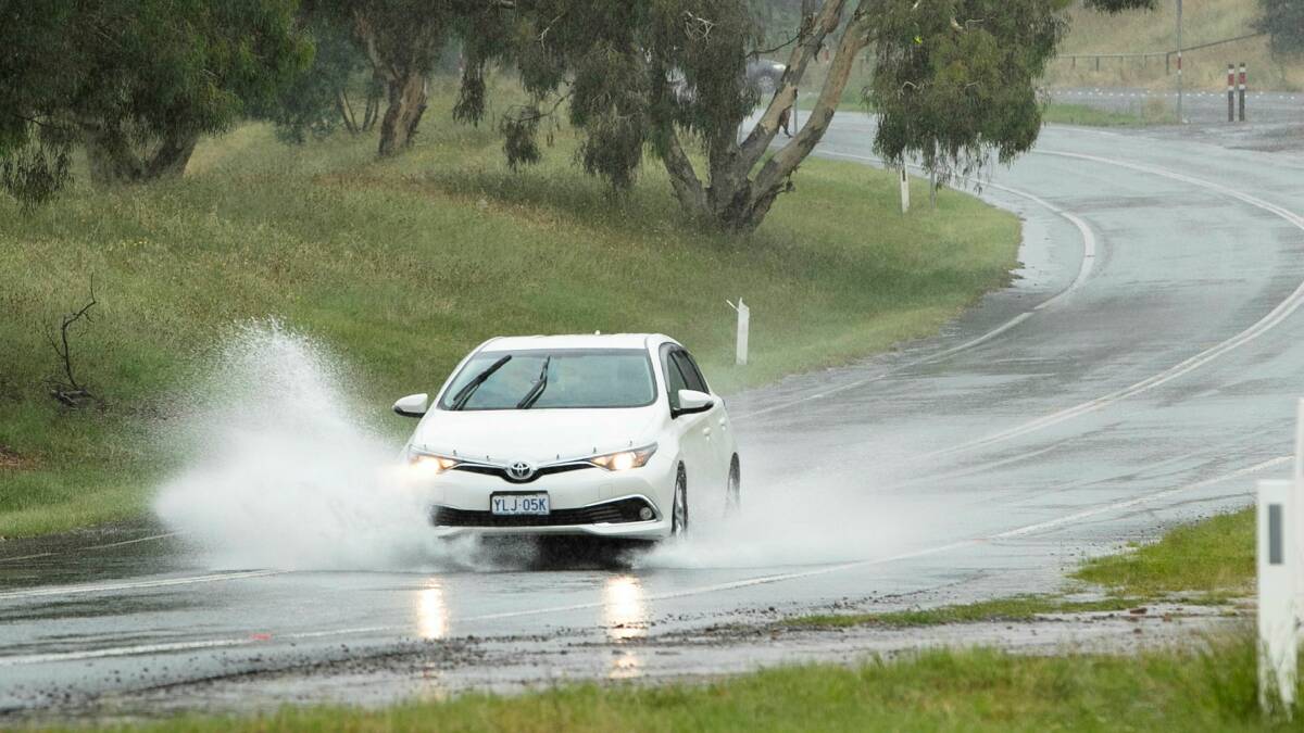The BOM is warning Canberrans of thunderstorms, heavy rain and gusty winds. Picture: Keegan Carroll