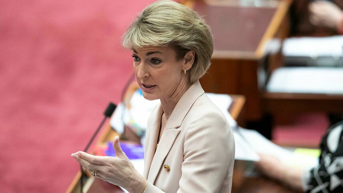Opposition employment and workplace relations spokeswoman Senator Michaelia Cash. Picture by Keegan Carroll.