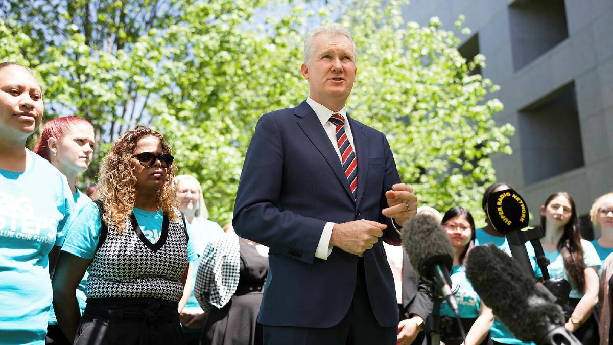 Arts minister Tony Burke, who announced the Labor government will launch a new National Cultural Policy in January. Picture by Sitthixay Ditthavong