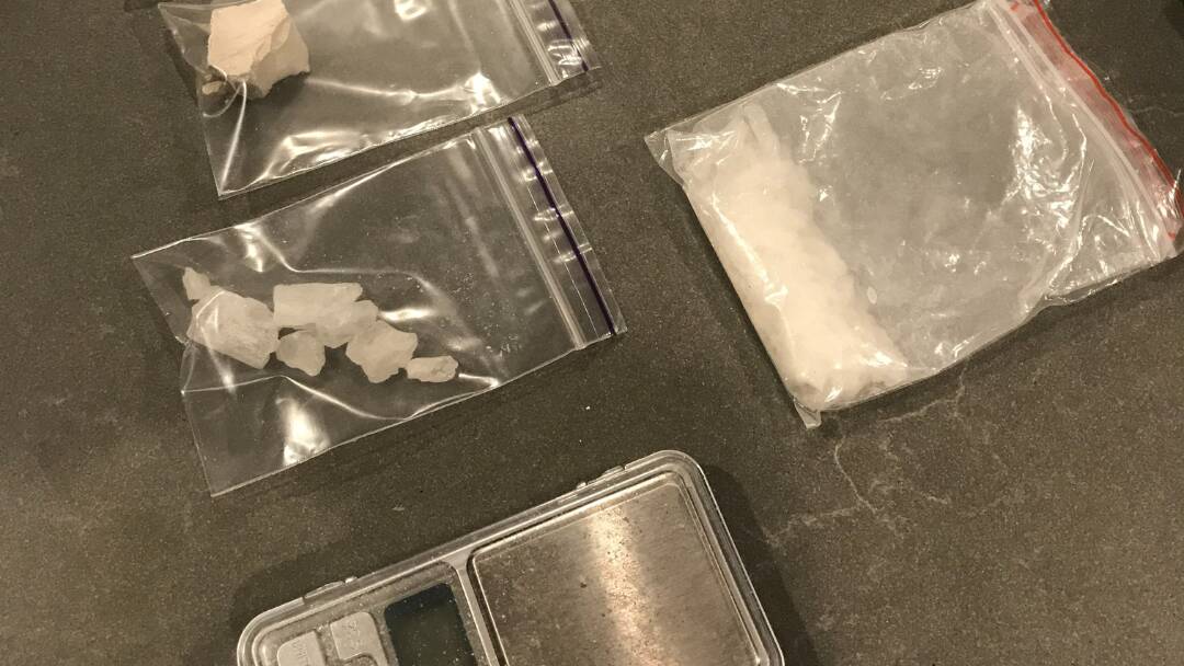 Drugs allegedly seized from Srna's Garran home on Friday. Picture by ACT Policing 