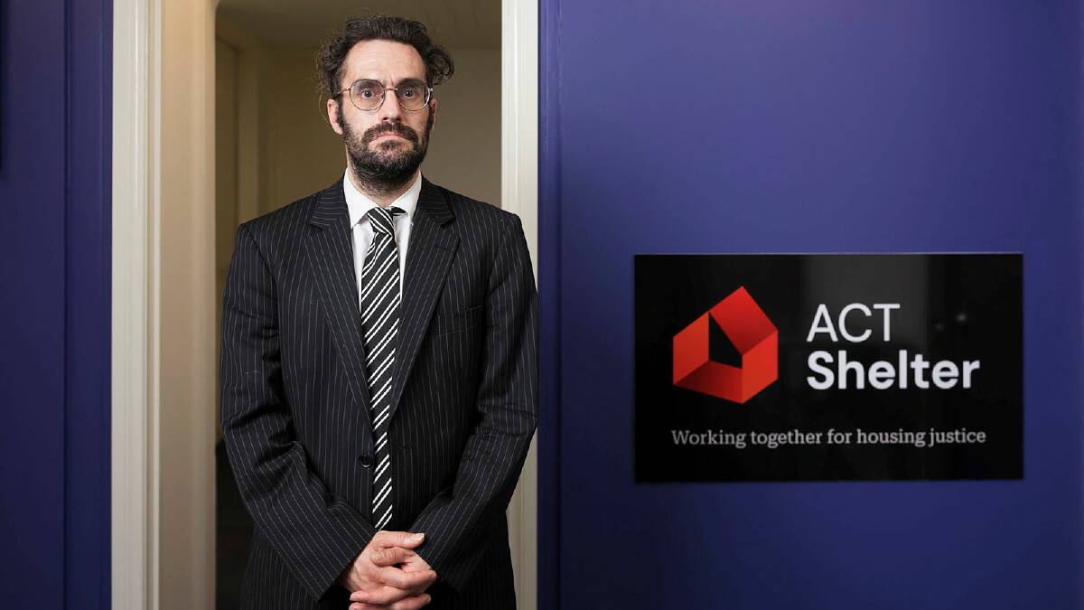 Travis Gilbert, CEO of ACT Shelter. Picture by Sitthixay Ditthavong