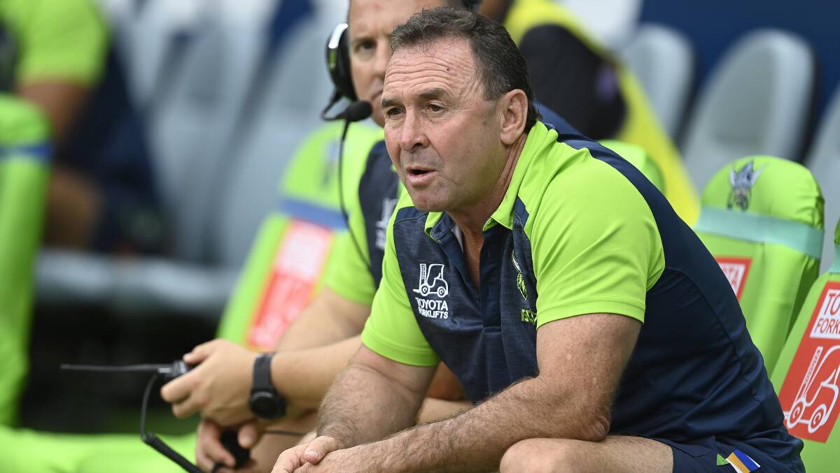 Ricky Stuart caused a stir in the NRL in round one. Picture Getty Images
