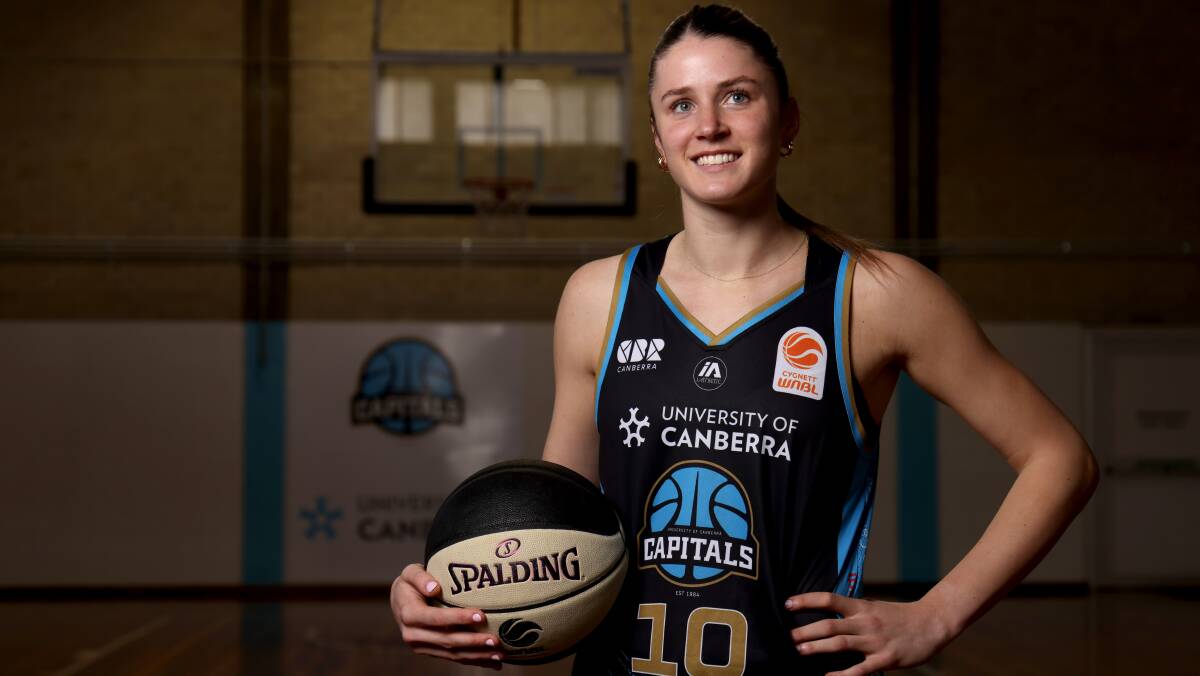 Canberra Capitals guard Gemma Potter. Picture by James Croucher