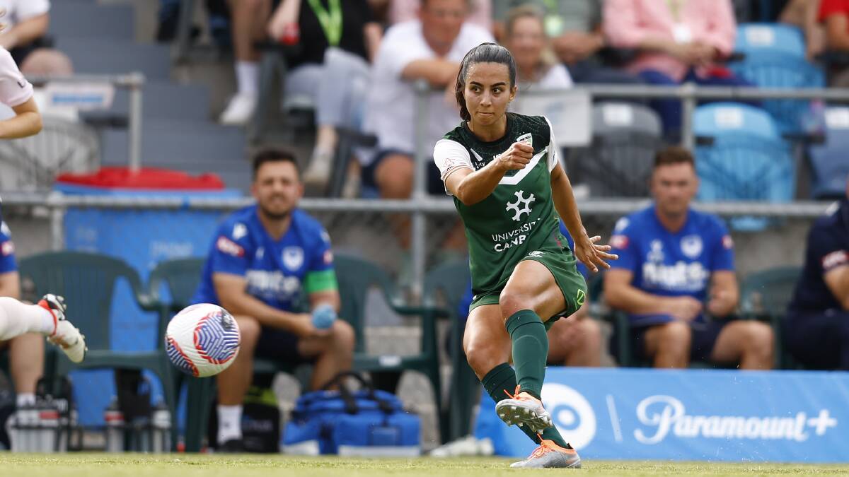 A-League Women Round 13: Canberra United v Melbourne Victory. Pictures by Keegan Carroll