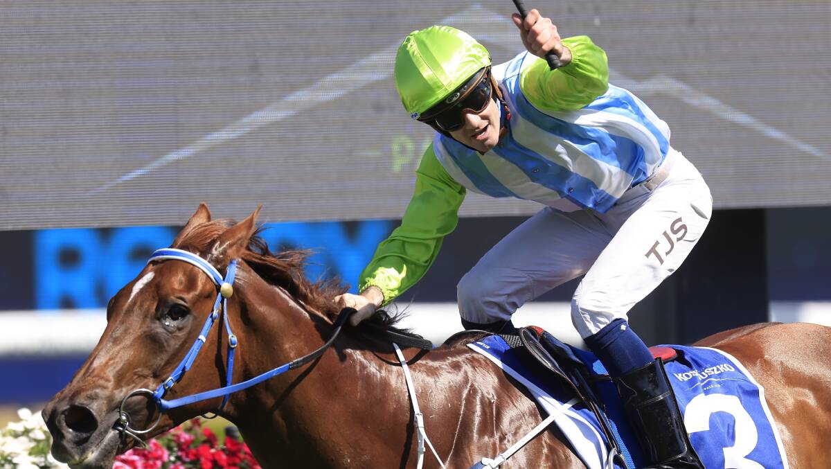 Front Page wins The Kosciuszko at Randwick. Picture Getty Images