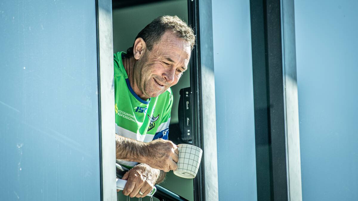 Raiders coach Ricky Stuart has shaken up the side for Friday. Picture: Karleen Minney