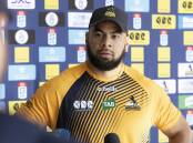 Brumbies have re-signed Sefo Kautai. Picture: Keegan Carroll