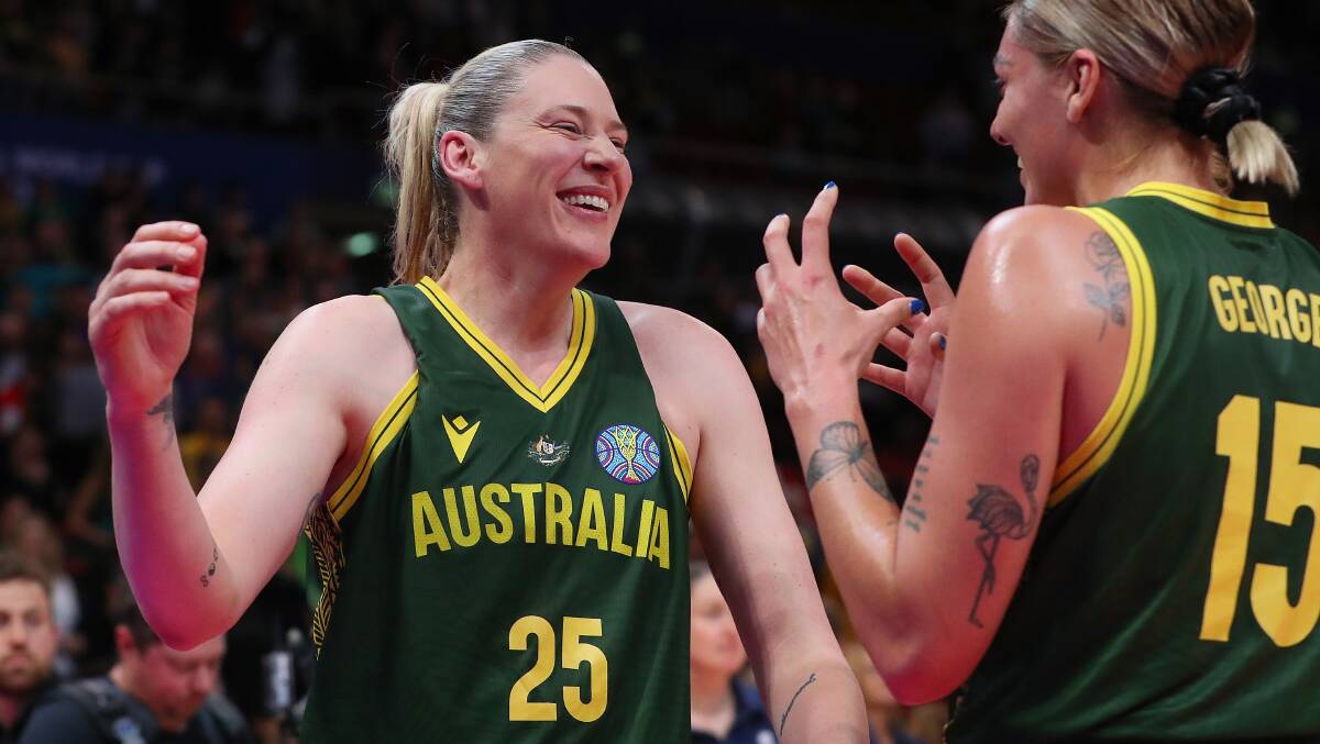 Lauren Jackson has added plenty of experience to the Opals. Picture Getty Images
