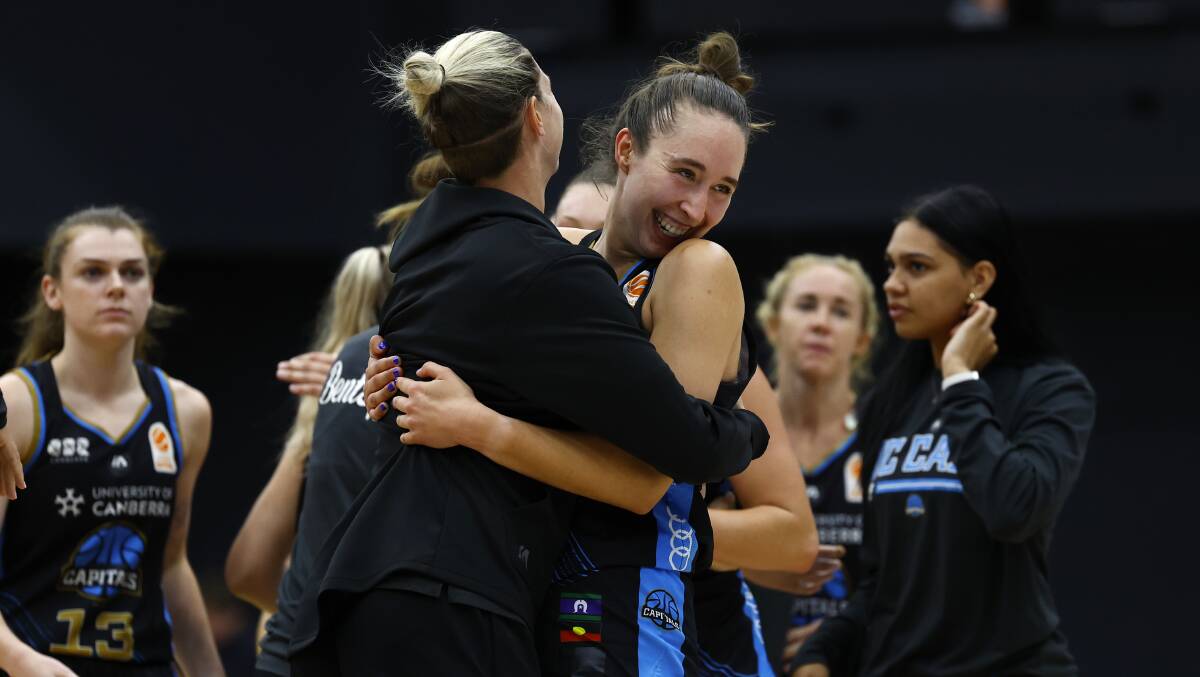 Canberra Capitals player Rebecca Pizzey. Picture by Keegan Carroll