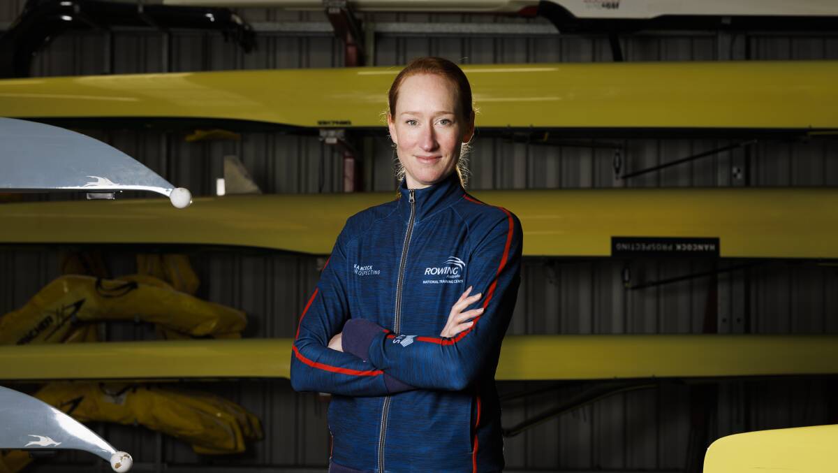 Sarah Cook former Olympian and rower. Picture by Keegan Carroll