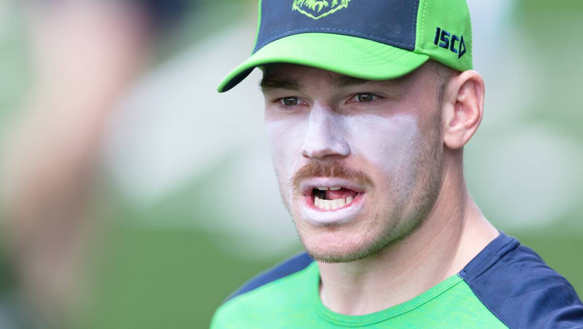 Canberra Raiders' Tom Starling at pre-season training. Picture by Sitthixay Ditthavong