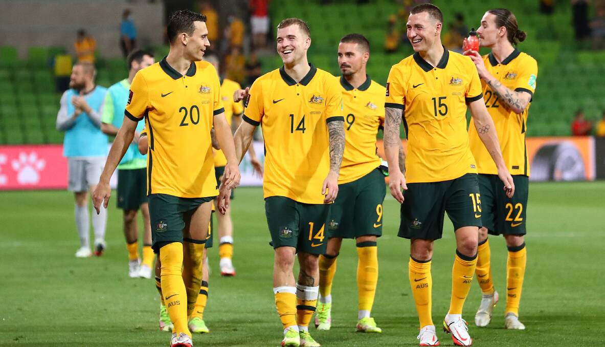 The Socceroos have a tough road to the World Cup in Qatar. Picture: Getty Images