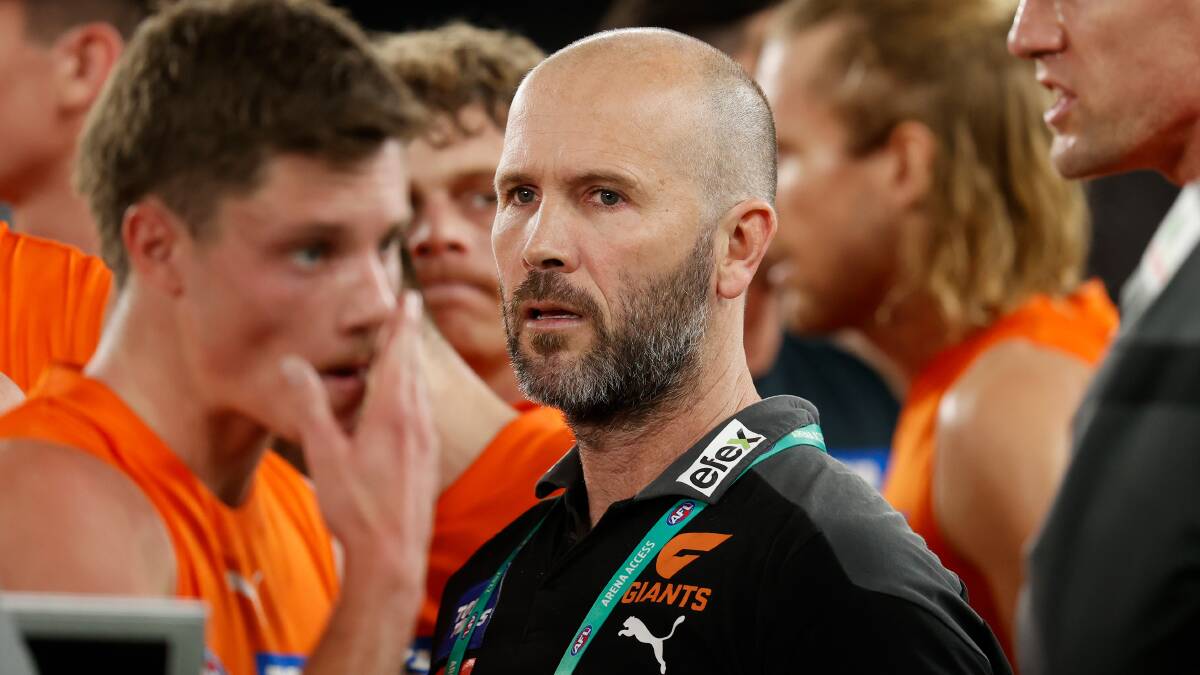 Giants head coach Mark McVeigh. Picture: Getty Images