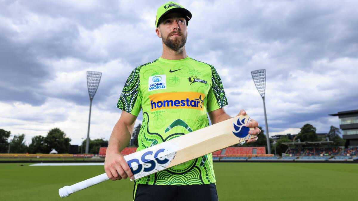 Sydney Thunder's Alex Ross used to play for the ACT Comets' under 17s team. Picture by Keegan Carroll