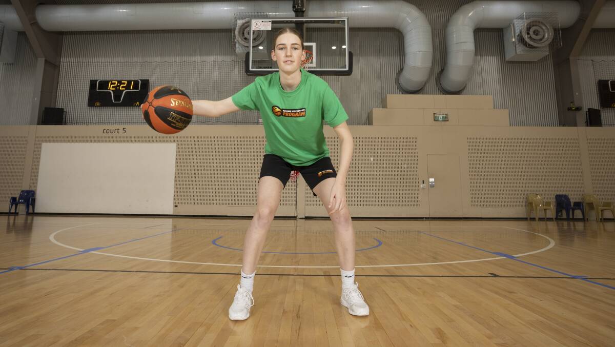 Savannah Metcalfe is hoping to be recruited by a US college. Picture by Keegan Carroll