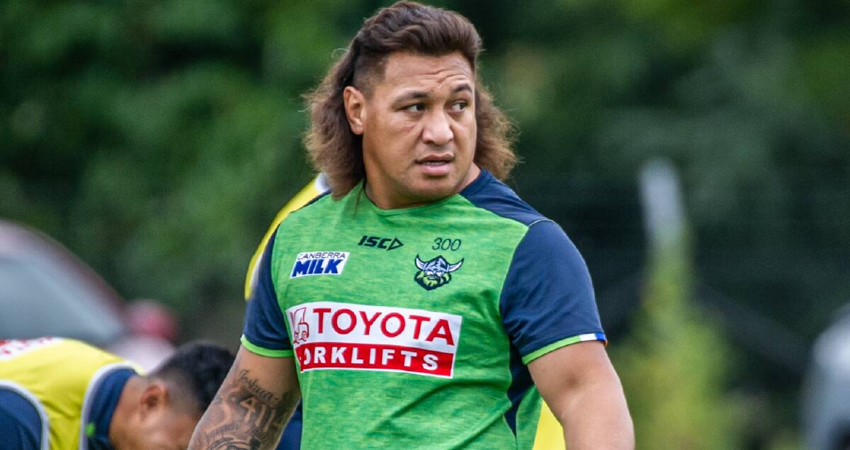 Raiders prop Josh Papali'i will return this weekend. Picture by Karleen Minney