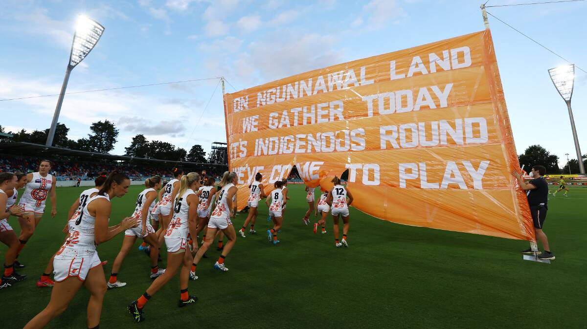GWS Giants will be playing at Manuka Oval. Picture: Getty Images