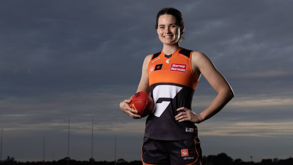 Cambridge McCormick is set to make her AFLW debut. Picture: GWS Giants