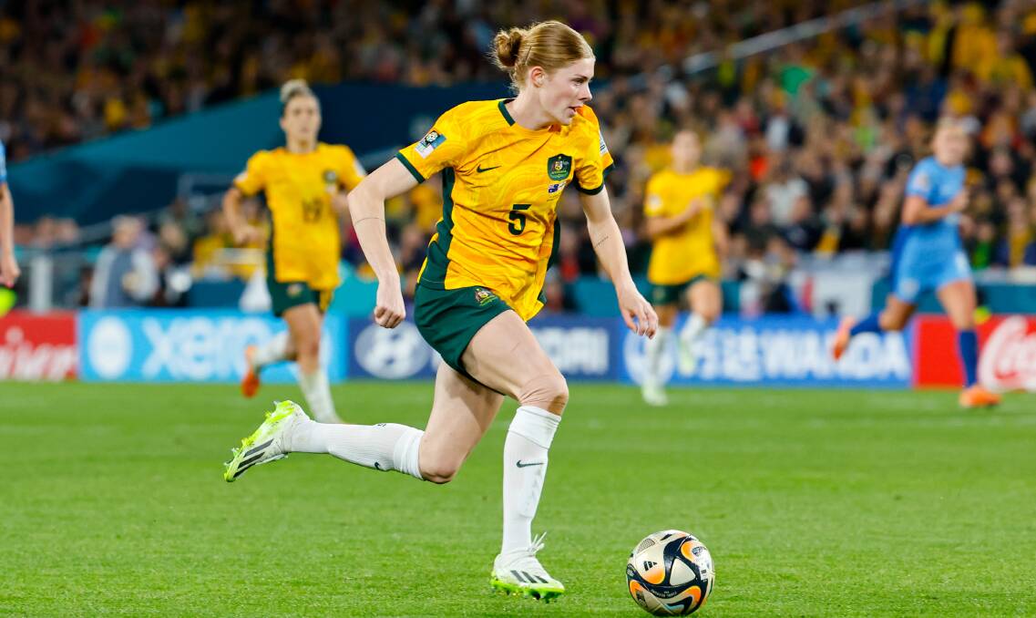 Matildas player Cortnee Vine. Picture by Anna Warr