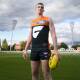 GWS Giants' Canberra product Tom Green at Manuka Oval. Picture: Keegan Carroll