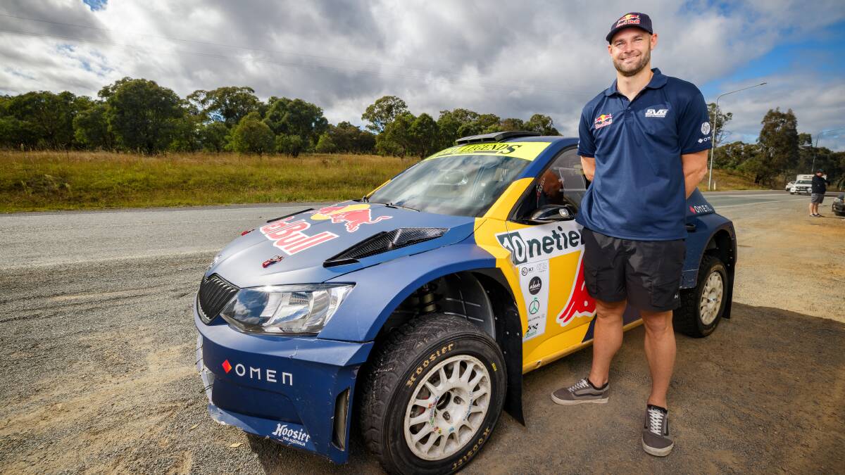 Supercars driver Shane van Gisbergen will make his rally debut in Canberra. Picture: Sitthixay Ditthavong