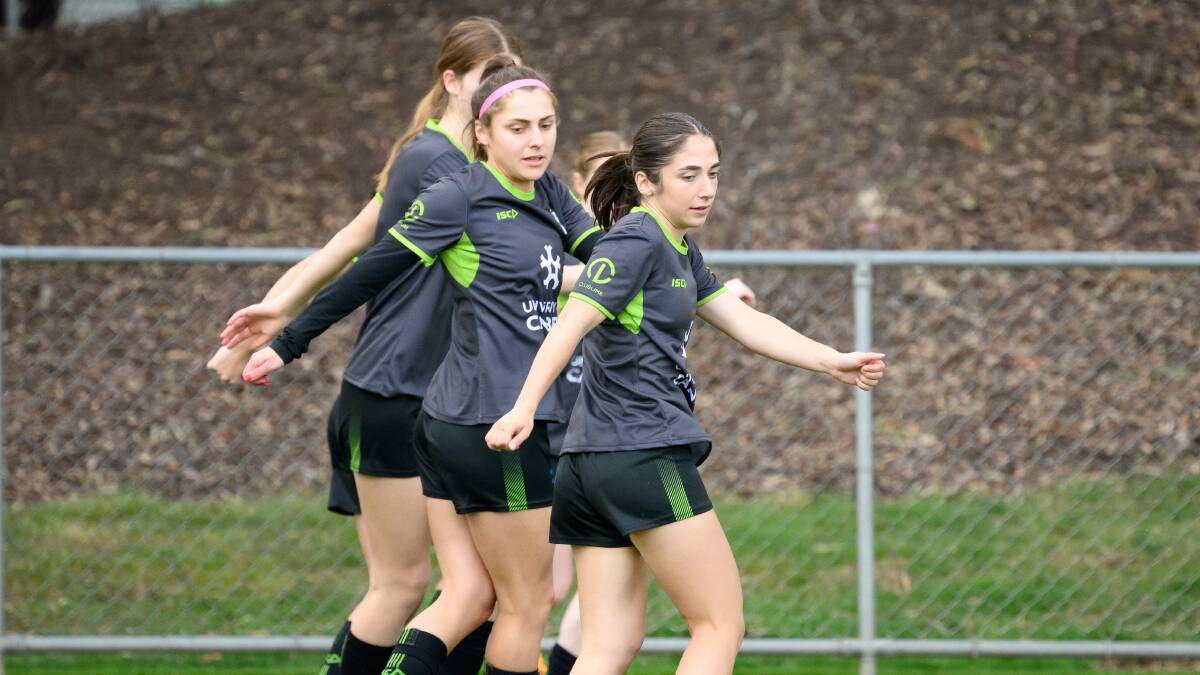 Canberra United training. Picture by Sitthixay Ditthavong