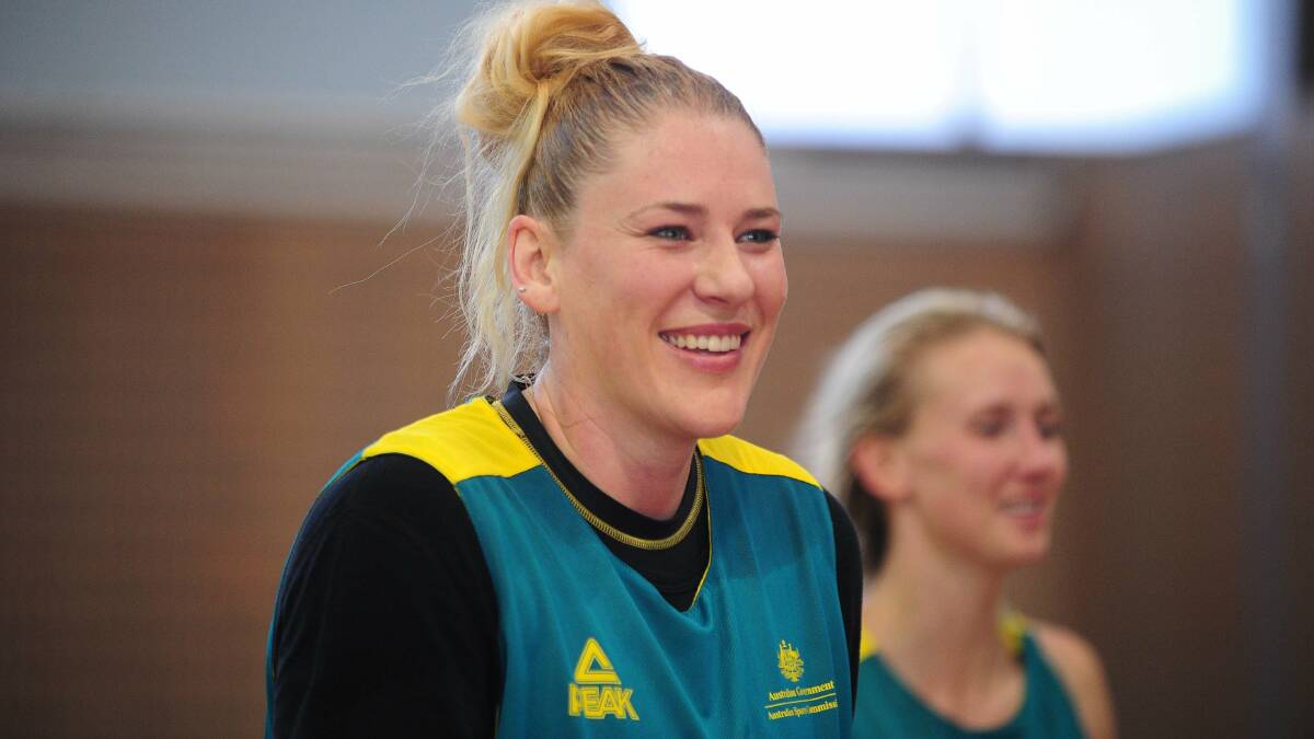 Lauren Jackson was called up to the Opals when she was 16 and has become a legend since. Picture by Katherine Griffiths