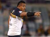 Allan Alaalatoa knows the impact Brumbies fans can have. Picture: Keegan Carroll
