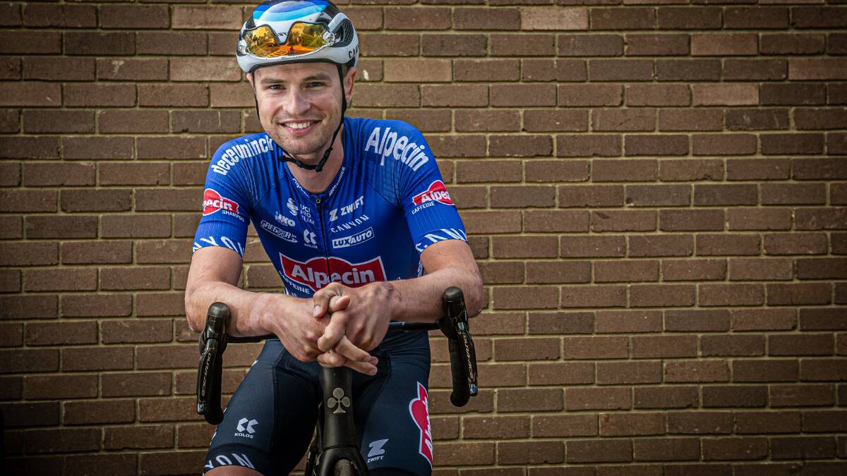 Male Athlete of the Year: Canberra cyclist Jay Vine. Picture by Karleen Minney