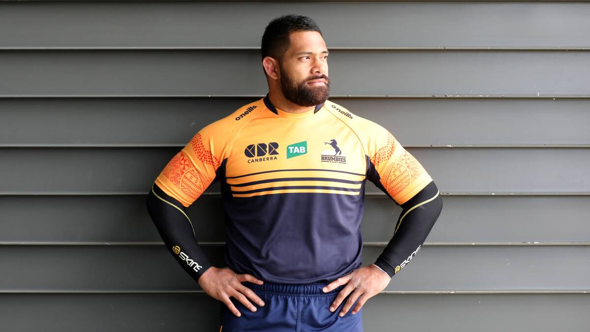 Scott Sio will depart the Brumbies after the 2022 Super Rugby Pacific season. Picture: James Croucher