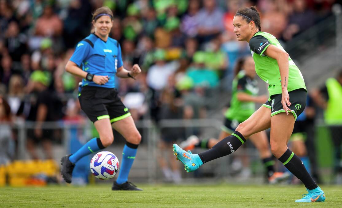 Grace Jale played for Canberra United last season but will suit up for Perth on Saturday. Picture by Sitthixay Ditthavong