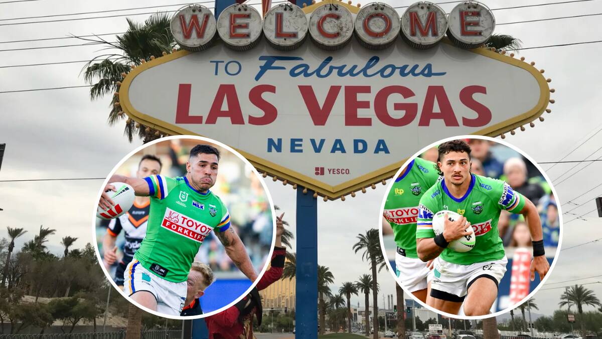 The Raiders give their take on the NRL in Vegas. Pictures by Elesa Kurtz/Caden Helmers