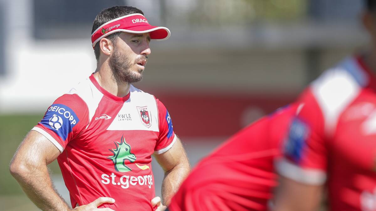 Ben Hunt has had his Dragons release request denied. Picture by Adam McLean