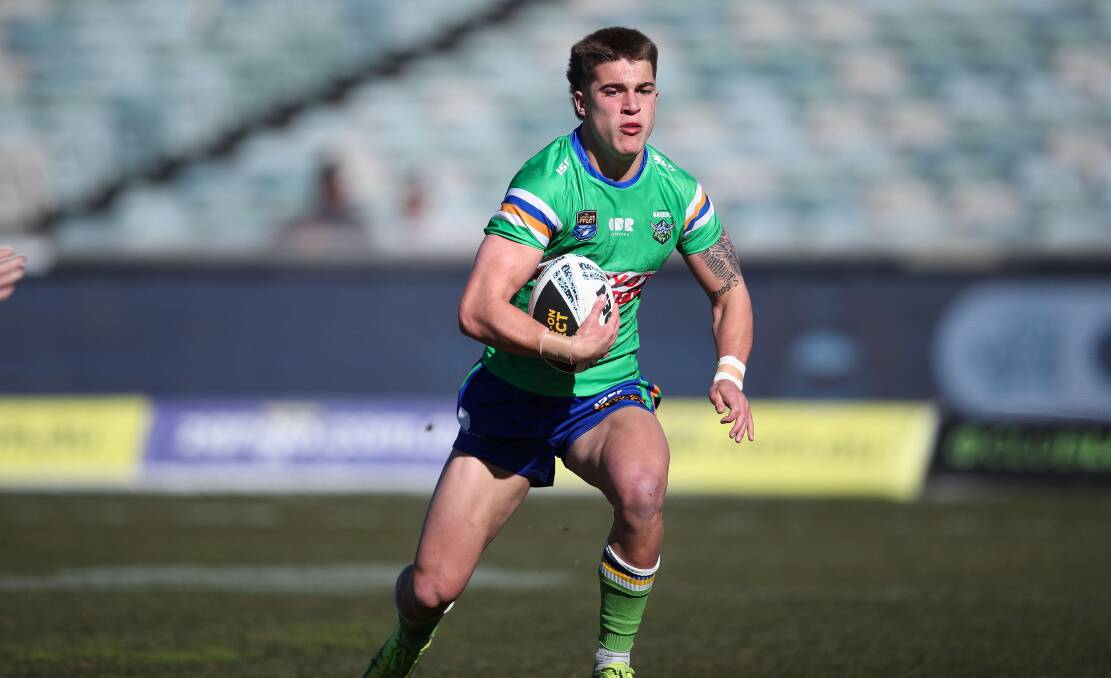 Chevy Stewart has been a sensation in NSW Cup for Canberra. Picture by Bryden Sharp/NSWRL