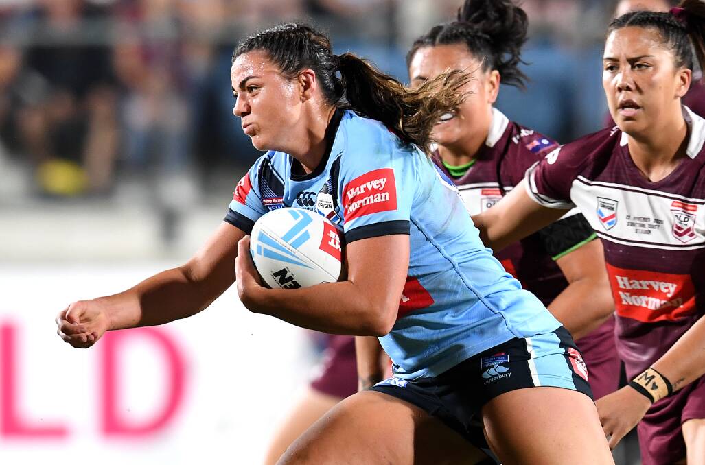 Millie Boyle will play for NSW in Women's State of Origin in Canberra next month. Picture: Getty Images