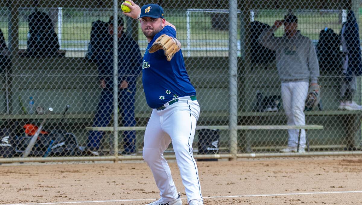 Josh White is confident the Steelers will do well at the World Cup. Picture by Softball Australia