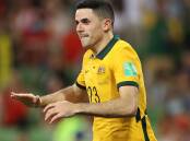 Tom Rogic is back in the green and gold. Picture: Getty Images
