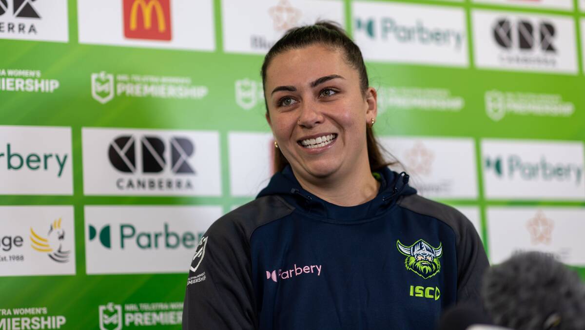 Canberra Raiders NRLW winger Madison Bartlett. Picture by Gary Ramage