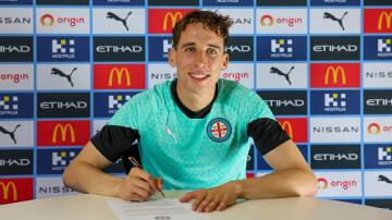 Kai Trewin has signed a new deal with Melbourne City. Picture Melbourne City FC