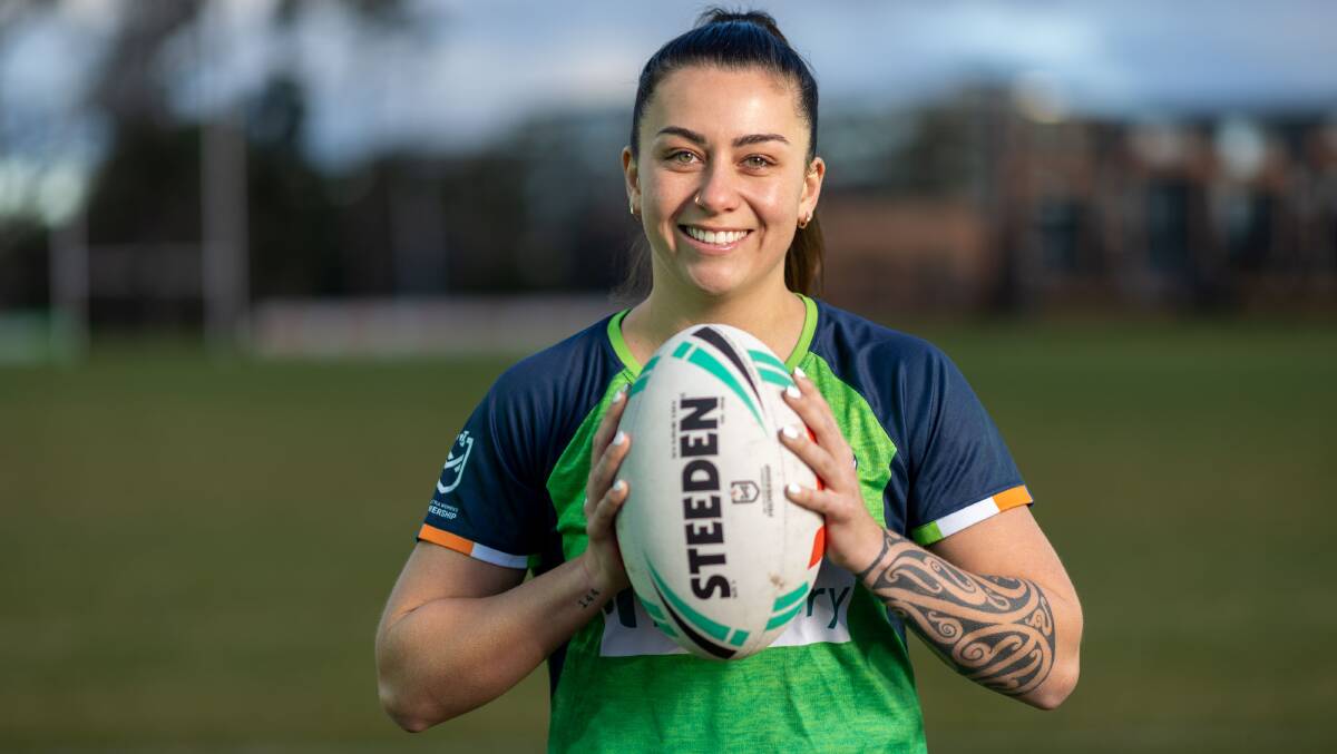 Raiders recruit Madison Bartlett is a New Zealand international. Picture by Gary Ramage