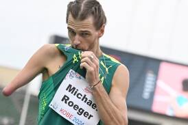 Michael Roeger claimed bronze. Picture Athletics Australia