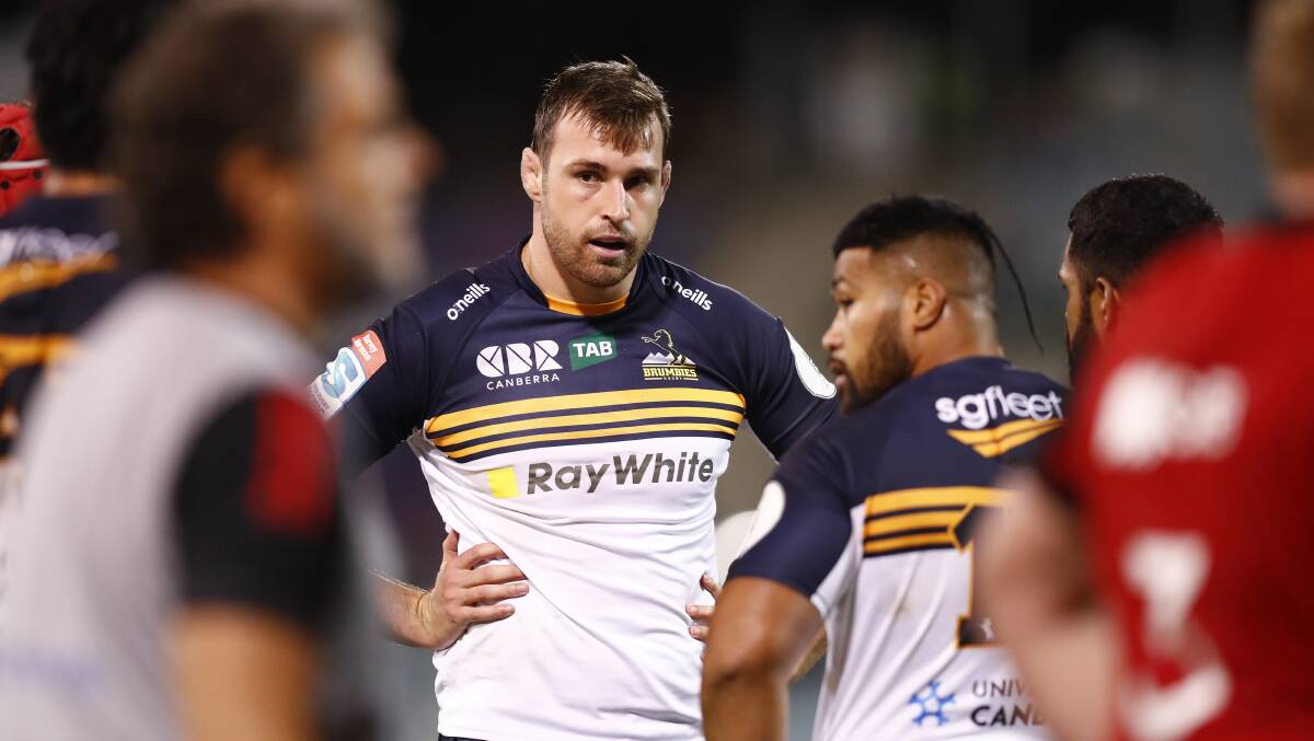 Nick Frost is confident that the Brumbies have the skills to match it with the high-flying Blues. Picture: Keegan Carroll
