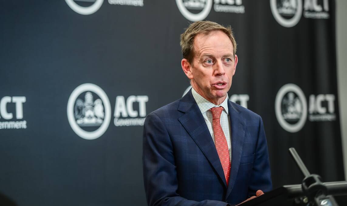 Shane Drumgold has discontinued legal action against ACT Attorney-General Shane Rattenbury. Picture by Karleen Minney